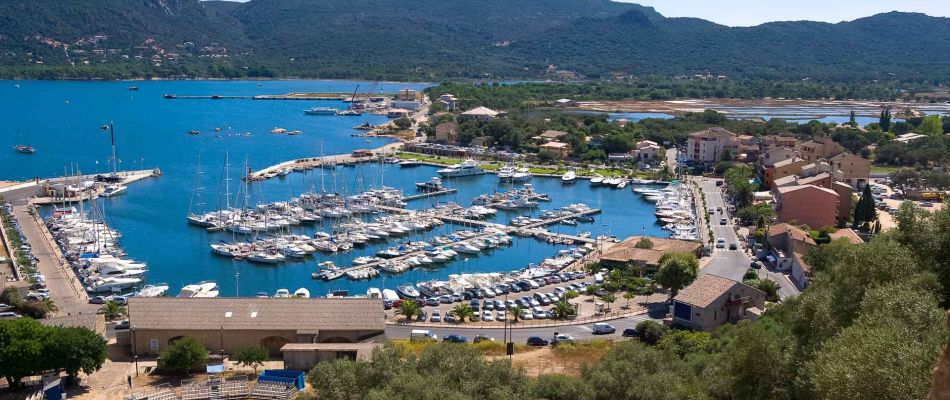 Harbour in corsica