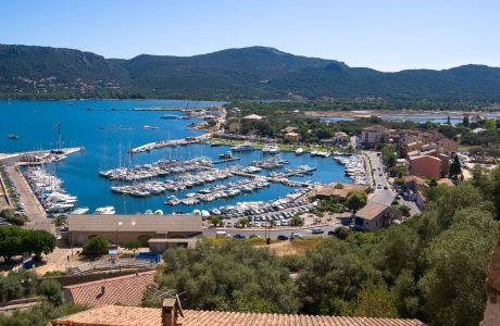 Harbour in corsica